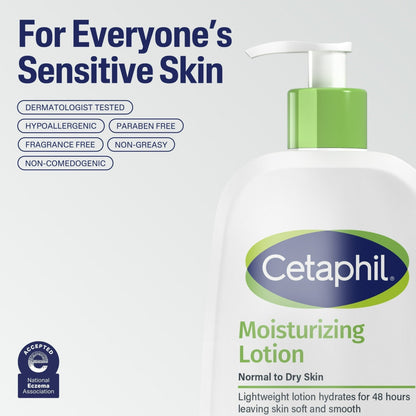 Cetaphil Moisturizing Face and Body Lotion for Normal