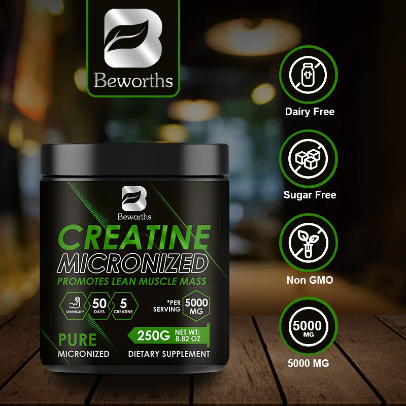 BEWORTHS Creatine Monohydrate Powder, Muscle