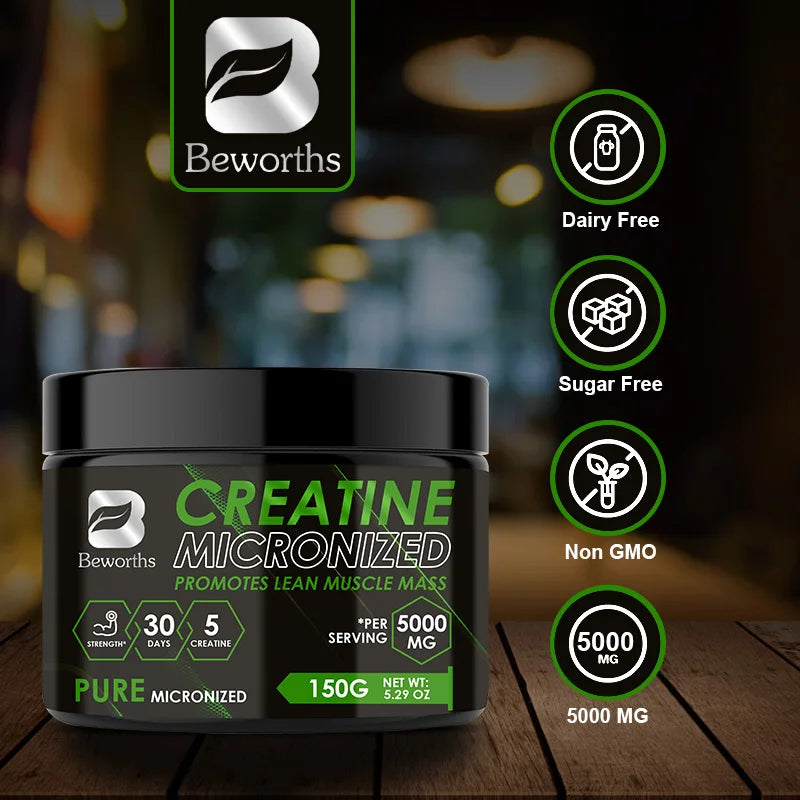 BEWORTHS Creatine Monohydrate Powder, Muscle