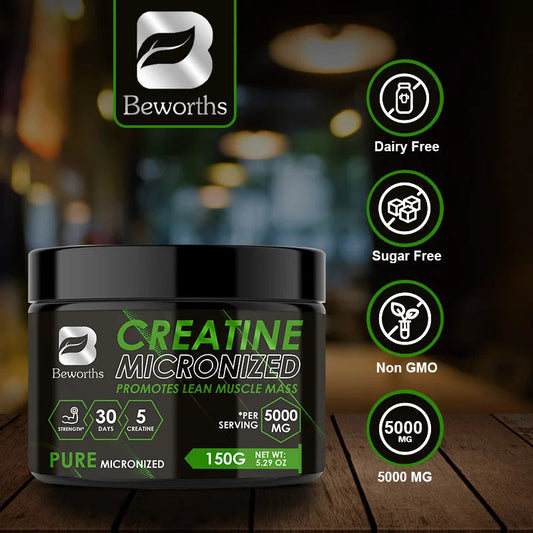 BEWORTHS Creatine Monohydrate Powder, Muscle