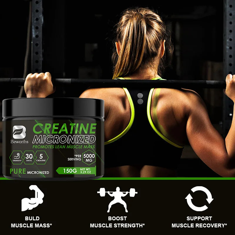 BEWORTHS Creatine Monohydrate Powder, Muscle