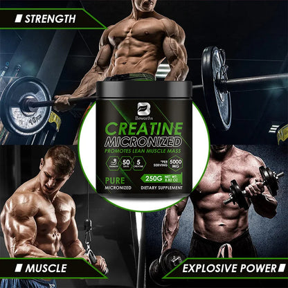 BEWORTHS Creatine Monohydrate Powder, Muscle