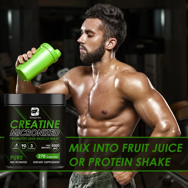 BEWORTHS Creatine Monohydrate Powder, Muscle
