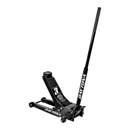 Daytona 3 Ton Low-Profile Floor Jack, Long Reach, Rapid Pump