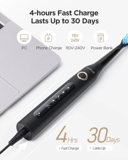 Fairywill Cordless Water Flosser 300 ml, 3 Modes, IPX7 Waterproof