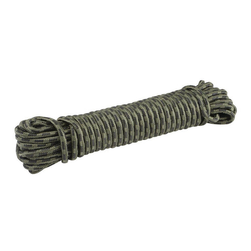 Haul-Master 75ft Camo Rope, 38 Diamond Braid Polypropylene