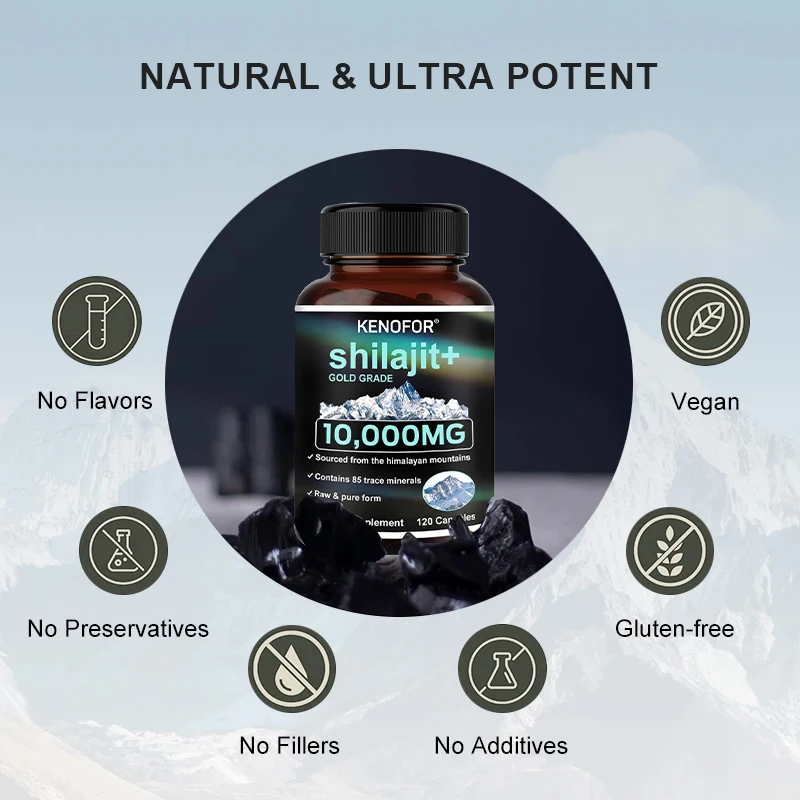Himalaya Shilajit Capsules – Fulvic Acid