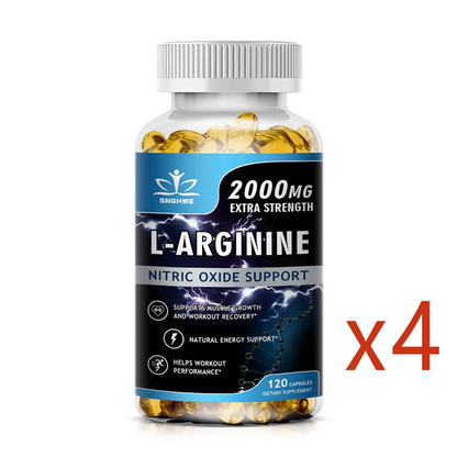 L-Arginine Supplement Boost Endurance – Energy, Strength