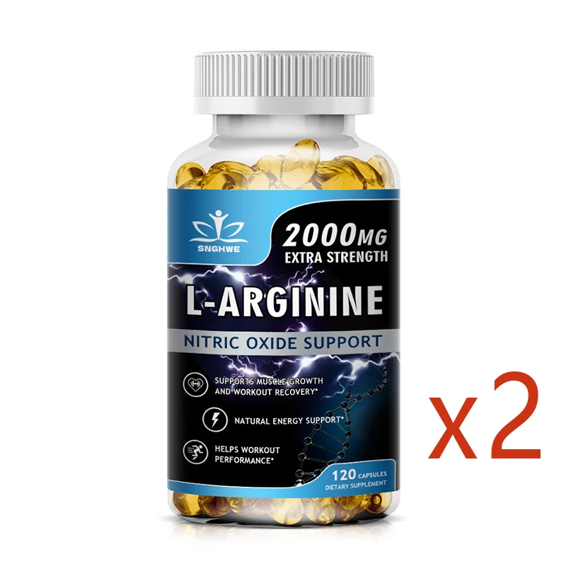 L-Arginine Supplement Boost Endurance – Energy, Strength