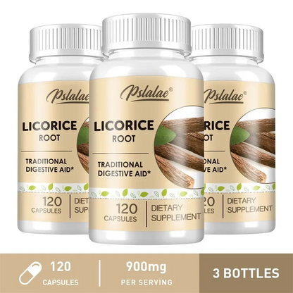 Licorice Root Capsules – Antioxidant & Digestive Support