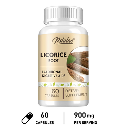 Licorice Root Capsules – Antioxidant & Digestive Support