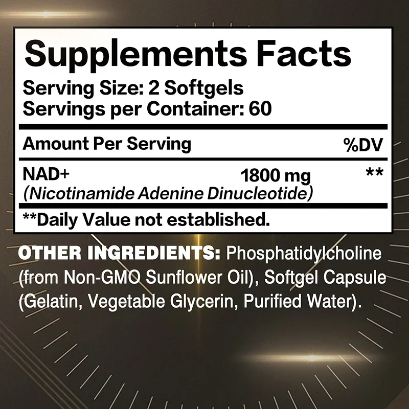Liposomal NAD+ Supplement – Boost Cellular Energy