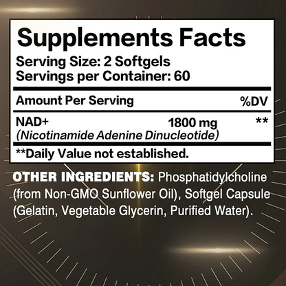 Liposomal NAD+ Supplement – Boost Cellular Energy
