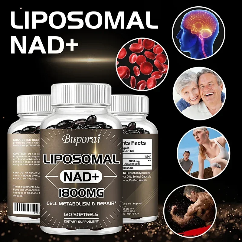 Liposomal NAD+ Supplement – Boost Cellular Energy