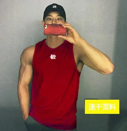 Men's Summer Mesh Gym Tank Top – Breathable