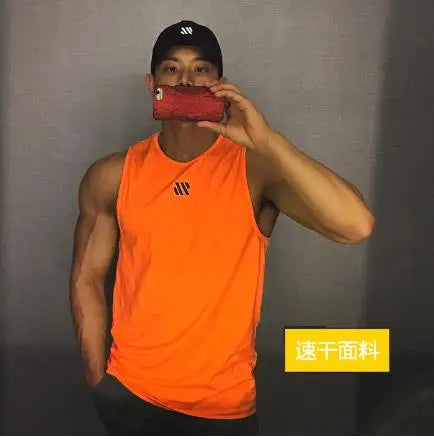Men's Summer Mesh Gym Tank Top – Breathable
