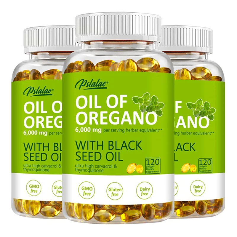 Oregano Oil Capsules – Natural Immune Support & Gut Health