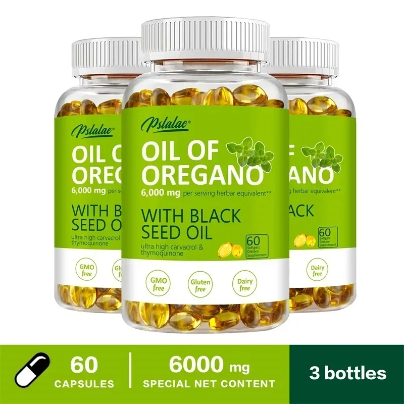 Oregano Oil Capsules – Natural Immune Support & Gut Health