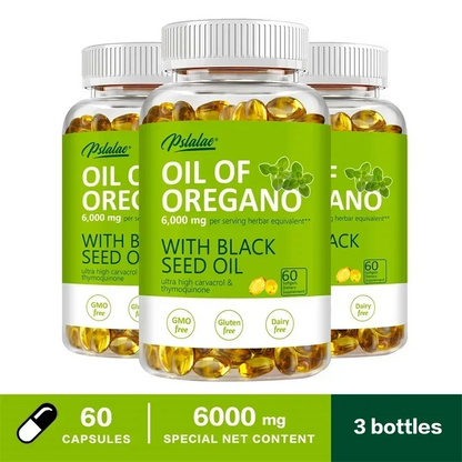 Oregano Oil Capsules – Natural Immune Support & Gut Health