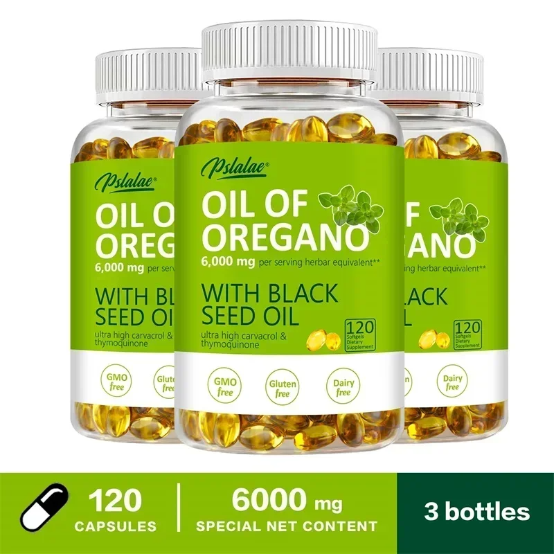 Oregano Oil Capsules – Natural Immune Support & Gut Health