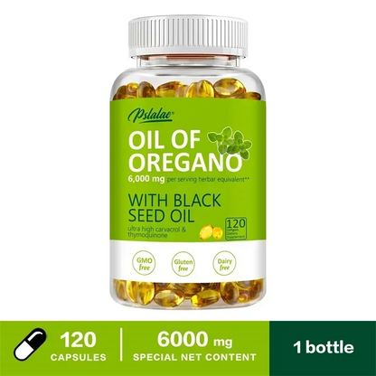 Oregano Oil Capsules – Natural Immune Support & Gut Health