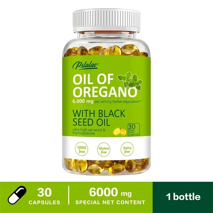 Oregano Oil Capsules – Natural Immune Support & Gut Health