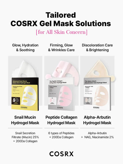 COSRX The Peptide Collagen Lifting Glow Hydrogel Mask_3ea