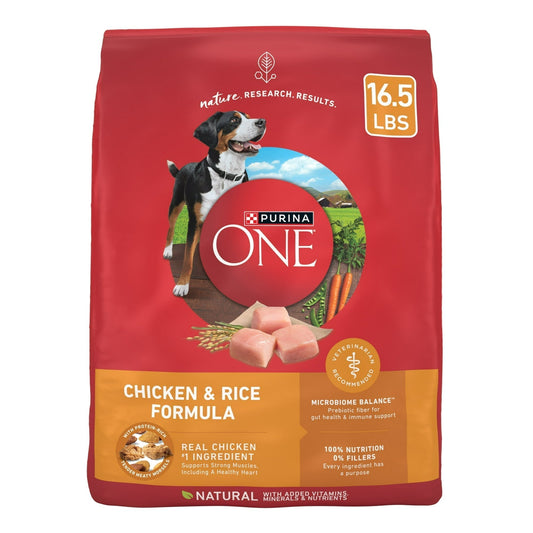 Purina One Dry Dog Food for Adult Dogs High Protein,
