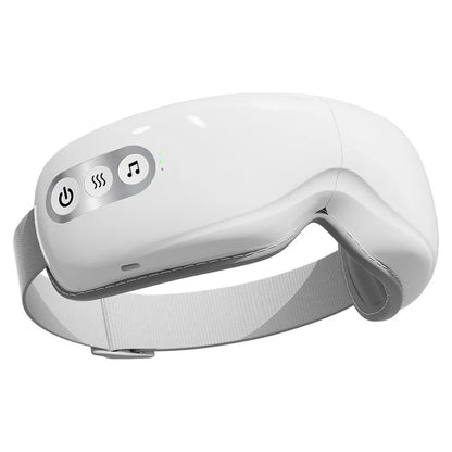 RENPHO Heated Air‑Pressure Eye Massager, Foldable Bluetooth White