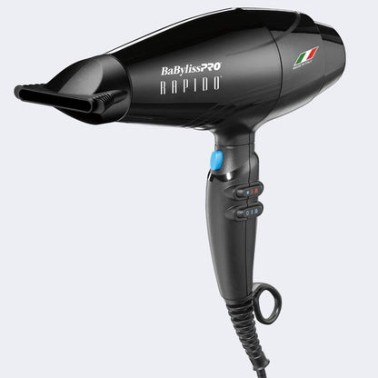 Rapido Black Dryer – Italian-Made Power