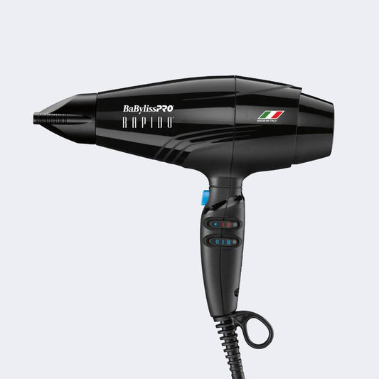 Rapido Black Dryer – Italian-Made Power