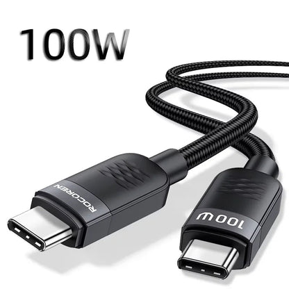 Rocoren 240W USB-C to USB-C Cable, PD 3.1 Fast Charging, 1.2m