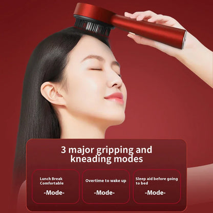 Electric Hair Regrowth Brush with Infrared Light