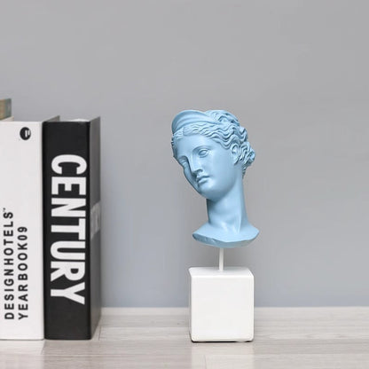 Ancient Greek hunting goddess Diana resin statue