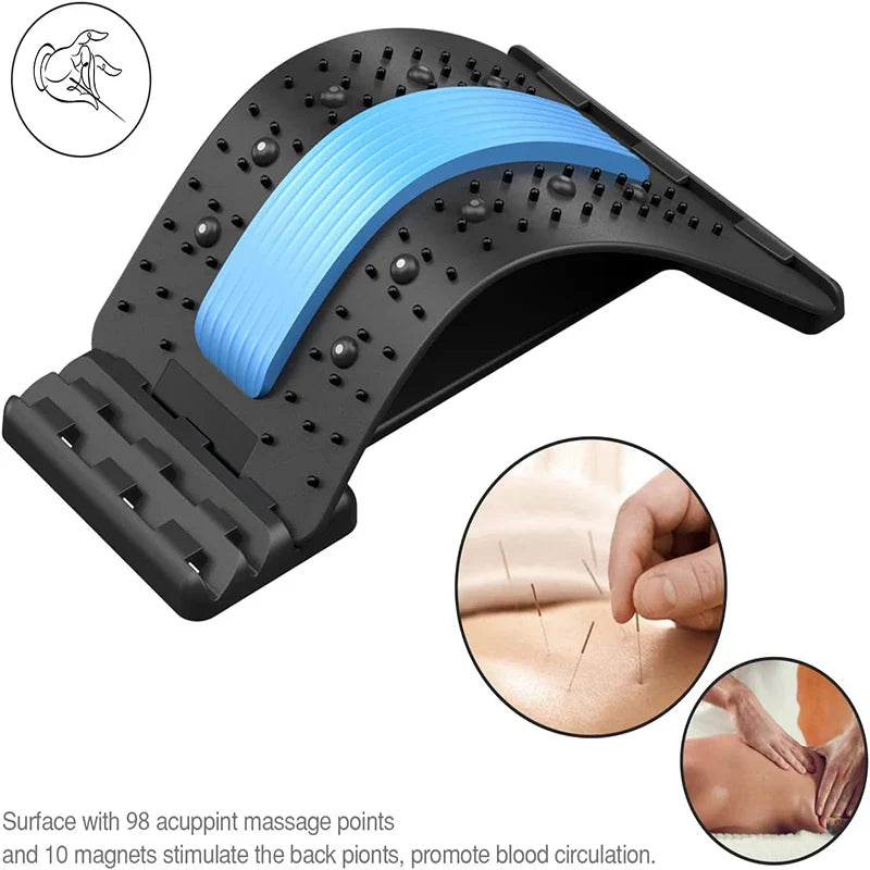 Back Stretcher Multi-Level Adjustable Massager