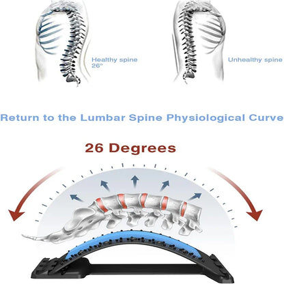 Back Stretcher Multi-Level Adjustable Massager