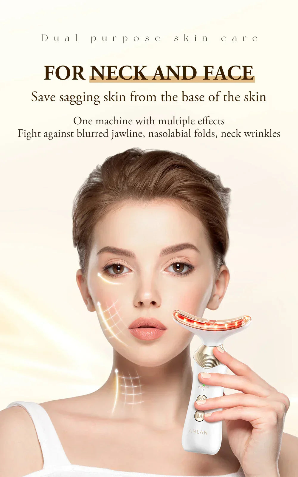 ANLAN Dual Polar Neck Beauty Device