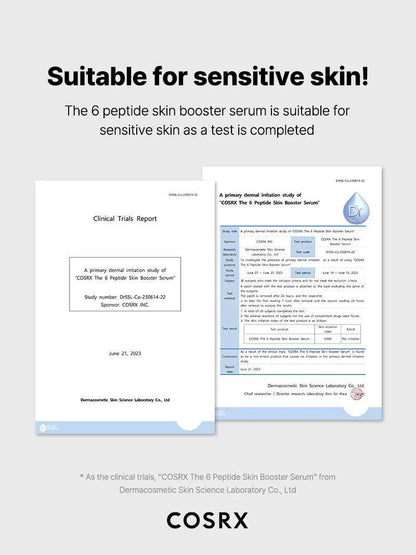 The 6 Peptide Skin Booster Serum