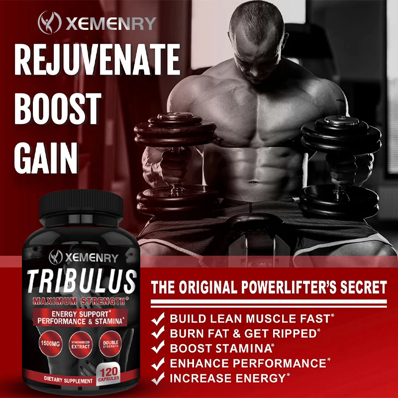 Tribulus Terrestris Capsules – Natural Testosterone