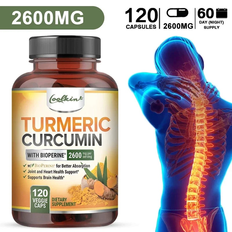 Triple Strength Turmeric Capsules – 95% Curcumin + BioPerine