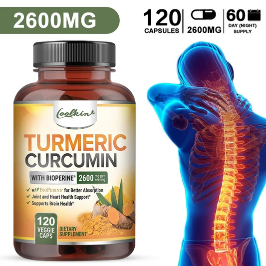 Triple Strength Turmeric Capsules – 95% Curcumin + BioPerine
