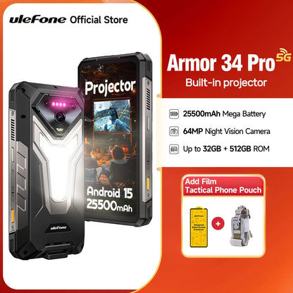 Ulefone Armor 34 Pro 5G Smartphone,