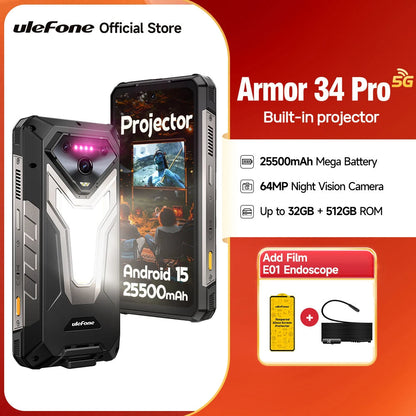 Ulefone Armor 34 Pro 5G Smartphone,