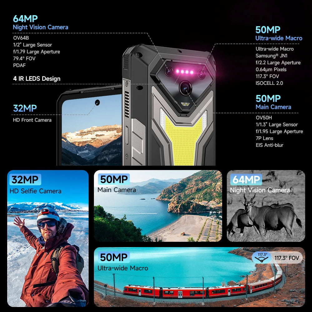 Ulefone Armor 34 Pro 5G Smartphone,