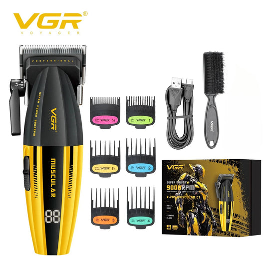 VGR V-285 Hair Clipper for Men, 9000RPM, Adjustable Blade