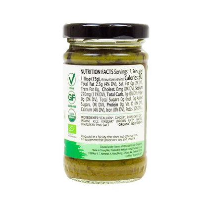 FOOD CULTURE MEKHALA 100% Natural Vegan Gluten Free Organic Ginger Scallion Paste 100g