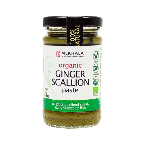 FOOD CULTURE MEKHALA 100% Natural Vegan Gluten Free Organic Ginger Scallion Paste 100g