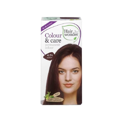 HAIR WONDER Colour & Care Organic #4.56 Auburn