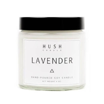 HUSH CANDLE Calming Packset consists Lavender