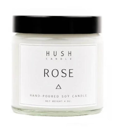 HUSH CANDLE Detoxifying Packset consists Rose